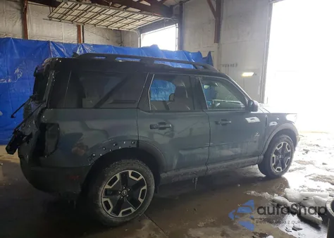 2024 Ford Bronco Sport Outer Banks z USA, uszkodzony, nr VIN 3FMCR9C66RRE28879